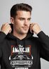 Hoodie Herren American Muscle Car Auto Tuning Retro Kapuzenpullover Neverless®preview