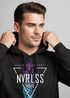 Hoodie Herren Ananas Dreieck Triangle Pineapple Electronic Culture Kapuzen-Pullover Männer Neverless®preview