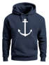 Hoodie Herren Anker Anchor Kapuzenpullover Sweatshirt mit Kapuze Moonworks®preview