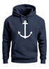 Hoodie Herren Anker Anchor Kapuzenpullover Sweatshirt mit Kapuze Moonworks®preview