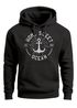 Hoodie Herren Anker Logo maritim Home Sweet Ocean Schriftzug Fashion StreetstyleKapuzen-Pullover Männer Neverless®preview