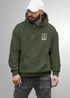 Hoodie Herren Anker Logo Maritim  Print Aufdruck Motiv Kapuzen-Pullover Männer Fashion Streetstyle Neverless®preview