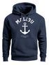 Hoodie Herren Anker Malibu Anchor Kapuzen-Pullover Männer Neverless®preview