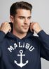 Hoodie Herren Anker Malibu Anchor Kapuzen-Pullover Männer Neverless®preview