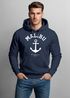 Hoodie Herren Anker Malibu Anchor Kapuzen-Pullover Männer Neverless®preview