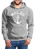 Hoodie Herren Anker Malibu Anchor Kapuzen-Pullover Männer Neverless®preview