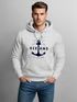 Hoodie Herren Anker Motiv maritim Schriftzug Oceans Kapuzen-Pullover Männer Neverless®preview