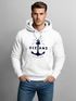 Hoodie Herren Anker Motiv maritim Schriftzug Oceans Kapuzen-Pullover Männer Neverless®preview