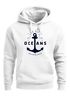 Hoodie Herren Anker Motiv maritim Schriftzug Oceans Kapuzen-Pullover Männer Neverless®preview