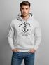 Hoodie Herren Anker Motiv Nautical Kapuzen-Pullover Männer Fashion Streetstyle Neverless®preview