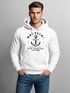 Hoodie Herren Anker Motiv Nautical Kapuzen-Pullover Männer Fashion Streetstyle Neverless®preview