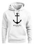Hoodie Herren Anker Nautical Sailor Segeln Kapuzen-Pullover Männer Neverless®preview