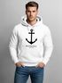 Hoodie Herren Anker Nautical Sailor Segeln Kapuzen-Pullover Männer Neverless®preview