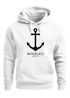 Hoodie Herren Anker Nautical Sailor Segeln Kapuzen-Pullover Männer Neverless®preview