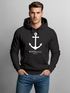 Hoodie Herren Anker Nautical Sailor Segeln Kapuzen-Pullover Männer Neverless®preview
