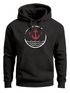 Hoodie Herren Anker Vintage Kapuzen-Pullover Männer Neverless®preview