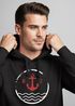 Hoodie Herren Anker Vintage Kapuzen-Pullover Männer Neverless®preview