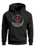 Hoodie Herren Anker Vintage Kapuzen-Pullover Männer Neverless®preview