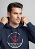 Hoodie Herren Anker Vintage Kapuzen-Pullover Männer Neverless®preview