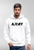 Hoodie Herren Army Aufdruck Print Kapuzen-Pullover Männer Neverless®preview