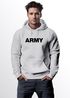 Hoodie Herren Army Aufdruck Print Kapuzen-Pullover Männer Neverless®preview