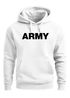 Hoodie Herren Army Aufdruck Print Kapuzen-Pullover Männer Neverless®preview