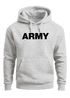Hoodie Herren Army Aufdruck Print Kapuzen-Pullover Männer Neverless®preview
