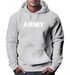 Hoodie Herren Army Aufdruck Print Kapuzen-Pullover Männer Neverless®preview