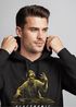 Hoodie Herren Aufdruck Eletronic Dance Music MichelangeloTechno DJ Fashion Streetstyle Neverless®preview