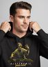 Hoodie Herren Aufdruck Eletronic Dance Music MichelangeloTechno DJ Fashion Streetstyle Neverless®preview