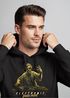 Hoodie Herren Aufdruck Eletronic Dance Music MichelangeloTechno DJ Fashion Streetstyle Neverless®preview