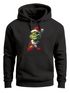 Hoodie Herren Aufdruck Kapuzen-Pullover Weihnachtspullover Geschenk Weihnachtsmuffel Männer Moonworks®preview