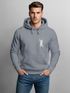 Hoodie Herren Aufdruck Katze Cat Logo lustig Kapuzen-Pullover Männer Fashion Streetstyle Neverless®preview