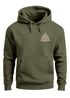 Hoodie Herren Aufdruck Logo Wikinger nordische Mythologie Valknut Wotansknoten Valhalla Neverless®preview