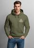 Hoodie Herren Aufdruck Logo Wikinger nordische Mythologie Valknut Wotansknoten Valhalla Neverless®preview