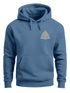 Hoodie Herren Aufdruck Logo Wikinger nordische Mythologie Valknut Wotansknoten Valhalla Neverless®preview
