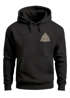 Hoodie Herren Aufdruck Logo Wikinger nordische Mythologie Wotansknoten Valhalla Neverless®preview