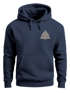 Hoodie Herren Aufdruck Logo Wikinger nordische Mythologie Wotansknoten Valhalla Neverless®preview
