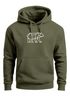 Hoodie Herren Aufdruck Polygon Design Print Bär Bear Tiermotiv Outdoor Fashion Streetstyle Neverless®preview