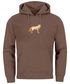 Hoodie Herren Aufdruck Polygon Wolf Geometrie Motiv Kapuzen-Pullover Männer Fashion Streetstyle Neverless®preview