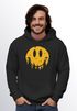 Hoodie Herren Aufdruck Print Sonne Outdoor Motiv Lustig Smiling Face Wald Wandern Fashion Neverless®preview