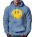 Hoodie Herren Aufdruck Print Sonne Outdoor Motiv Lustig Smiling Face Wald Wandern Fashion Neverless®preview