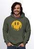 Hoodie Herren Aufdruck Print Sonne Outdoor Motiv Lustig Smiling Face Wald Wandern Fashion Neverless®preview