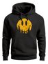 Hoodie Herren Aufdruck Print Sonne Outdoor Motiv Lustig Smiling Face Wald Wandern Fashion Neverless®preview