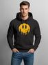 Hoodie Herren Aufdruck Print Sonne Outdoor Motiv Lustig Smiling Face Wald Wandern Fashion Neverless®preview
