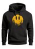 Hoodie Herren Aufdruck Print Sonne Outdoor Motiv Lustig Smiling Face Wald Wandern Fashion Neverless®preview