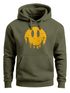 Hoodie Herren Aufdruck Print Sonne Outdoor Motiv Lustig Smiling Face Wald Wandern Fashion Neverless®preview