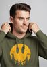 Hoodie Herren Aufdruck Print Sonne Outdoor Motiv Lustig Smiling Face Wald Wandern Fashion Neverless®preview