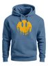 Hoodie Herren Aufdruck Print Sonne Outdoor Motiv Lustig Smiling Face Wald Wandern Fashion Neverless®preview