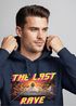 Hoodie Herren Aufdruck Techno The Last Rave Parodie Das letzte Abendmahl Jesus Fashion Streetstyle Neverless®preview